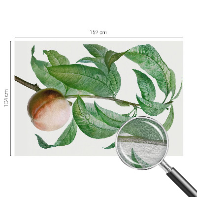 Vliesová fototapeta s potiskem Zralá broskev