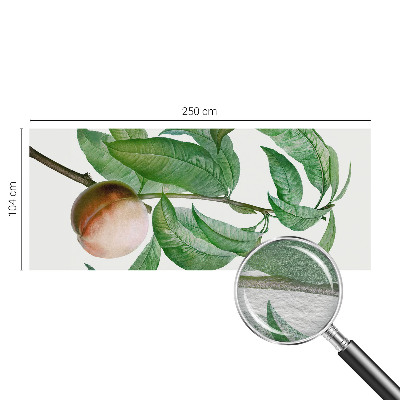 Vliesová fototapeta s potiskem Zralá broskev