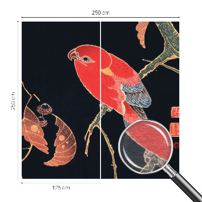 Fotografická tapeta na vliesu Exotický pták