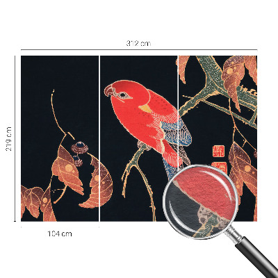 Fotografická tapeta na vliesu Exotický pták