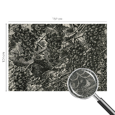 Fototapeta na míru do obýváku Hroznový tisk