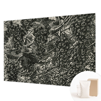 Fototapeta na míru do obýváku Hroznový tisk