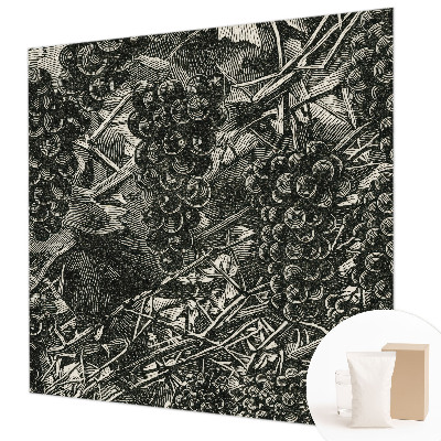 Fototapeta na míru do obýváku Hroznový tisk