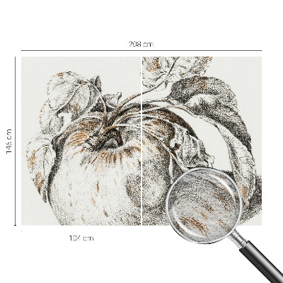 Fototapeta na zeď Jablečné listy