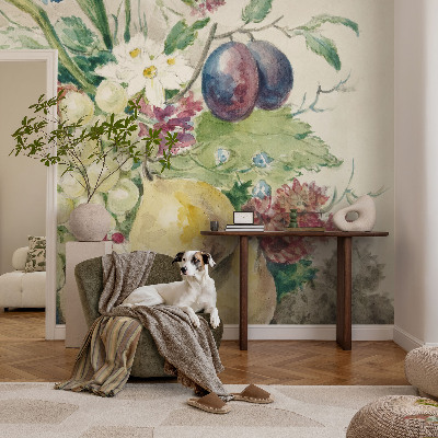 Vliesová fototapeta na zeď Květiny a plody