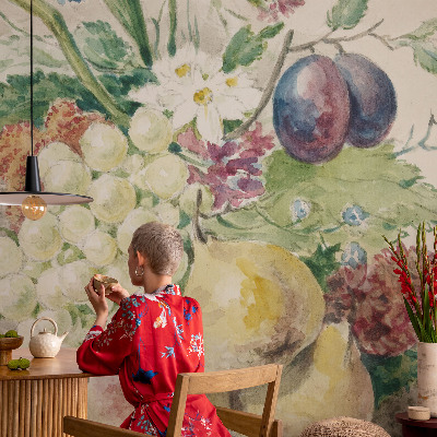 Vliesová fototapeta na zeď Květiny a plody