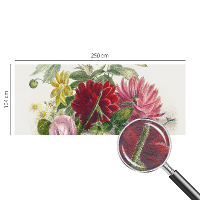 Vliesová fototapeta do ložnice Kytice květin