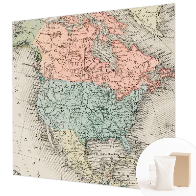 Vliesová fototapeta pro děti Historická mapa