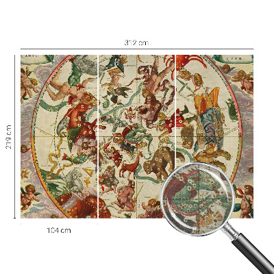 Dekorativní fototapeta na zeď Hvězdné kompozice