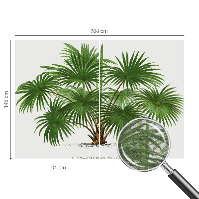 Moderní fototapeta na míru Exotický vzor