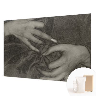 Fototapeta na zeď Materiál rukou