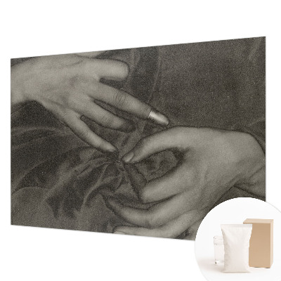 Fototapeta na zeď Materiál rukou