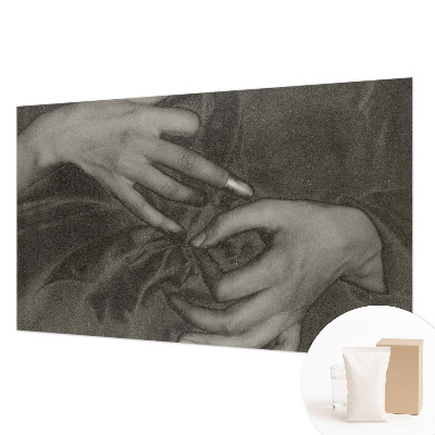 Fototapeta na zeď Materiál rukou