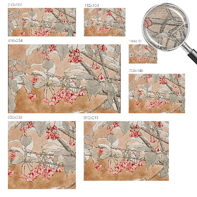 Moderní fototapeta na míru Květinová harmonie