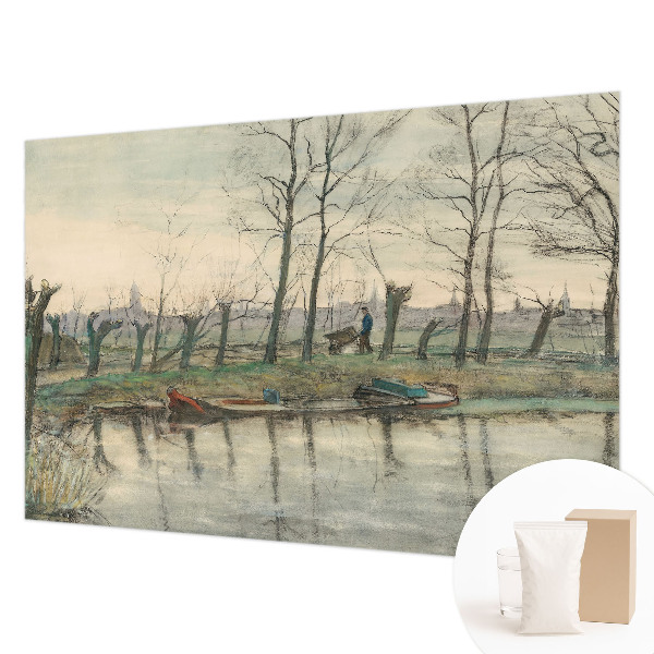 Fototapeta na míru do ložnice Zimní krajina