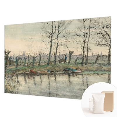 Fototapeta na míru do ložnice Zimní krajina