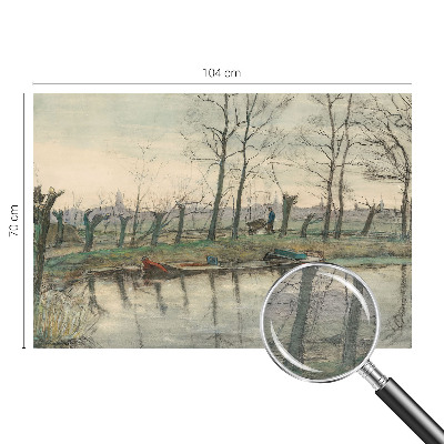 Fototapeta na míru do ložnice Zimní krajina