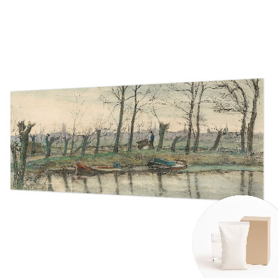 Fototapeta na míru do ložnice Zimní krajina