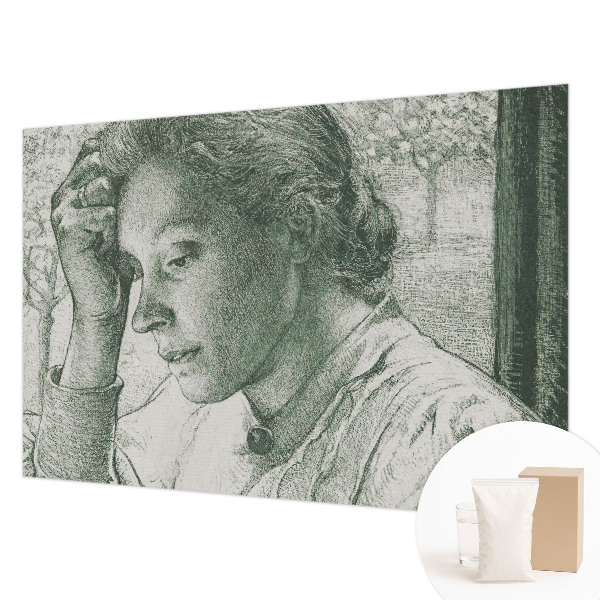Vliesová fototapeta s potiskem Reflexivní žena
