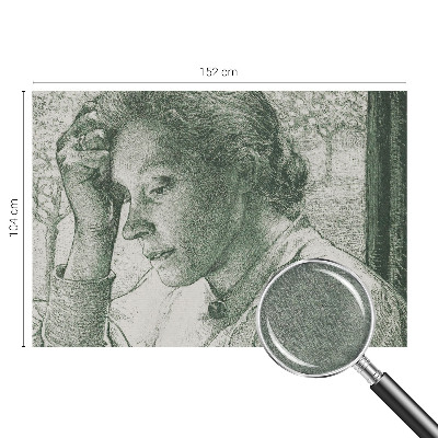 Vliesová fototapeta s potiskem Reflexivní žena