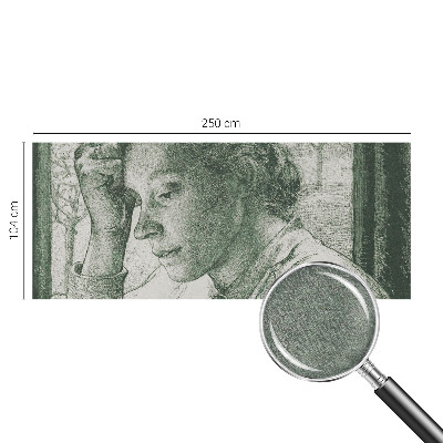 Vliesová fototapeta s potiskem Reflexivní žena
