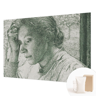 Vliesová fototapeta s potiskem Reflexivní žena