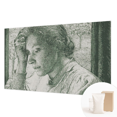 Vliesová fototapeta s potiskem Reflexivní žena