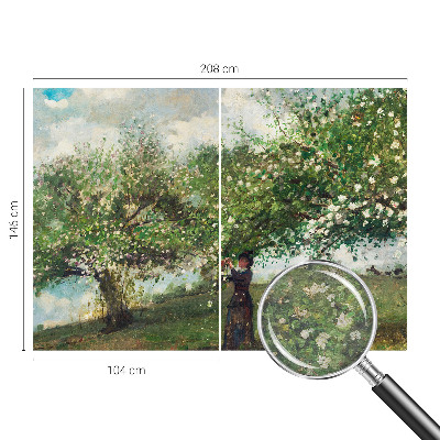 Vliesová fototapeta do obýváků Jarní scéna