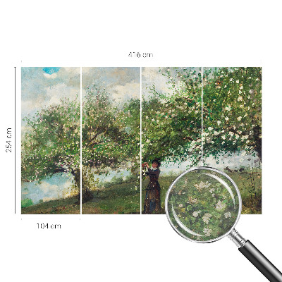 Vliesová fototapeta do obýváků Jarní scéna