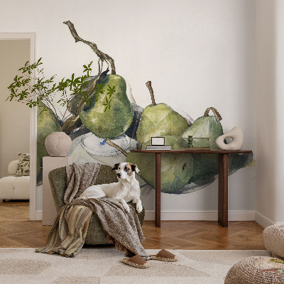 Fotografická tapeta vliesová Akvarel hrušky