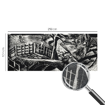 Moderní fototapeta na míru Architektonická krajina