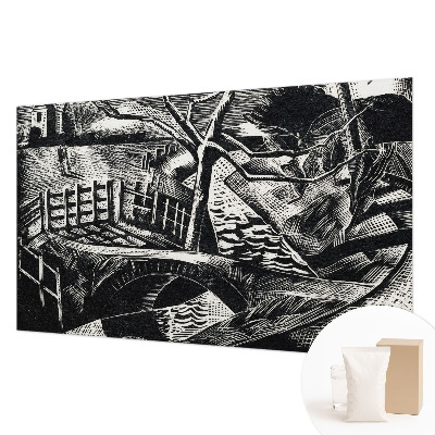 Moderní fototapeta na míru Architektonická krajina