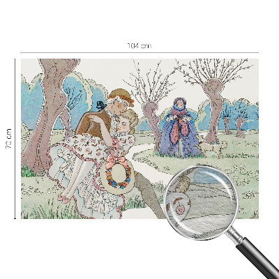 Fototapeta na míru do obýváku Romantická scéna