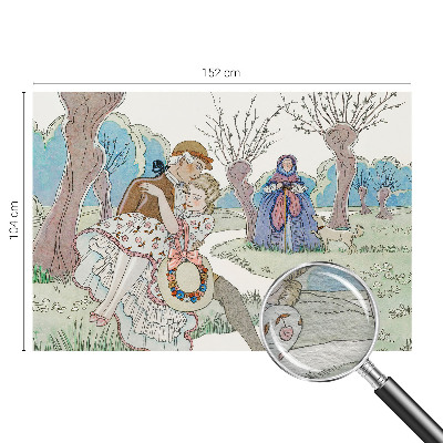 Fototapeta na míru do obýváku Romantická scéna