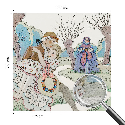 Fototapeta na míru do obýváku Romantická scéna