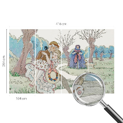 Fototapeta na míru do obýváku Romantická scéna