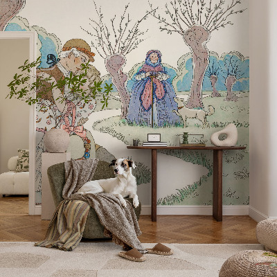 Fototapeta na míru do obýváku Romantická scéna