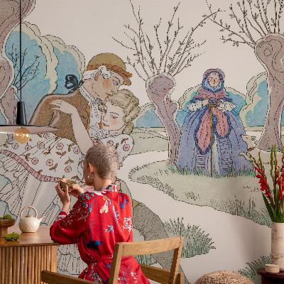 Fototapeta na míru do obýváku Romantická scéna