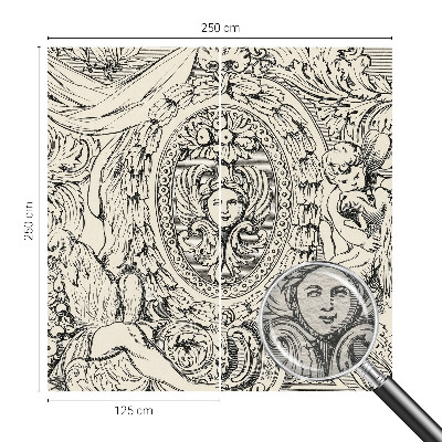 Fototapeta na míru do ložnice Bohatství ozdob