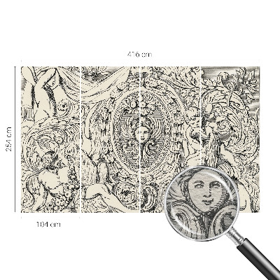 Fototapeta na míru do ložnice Bohatství ozdob