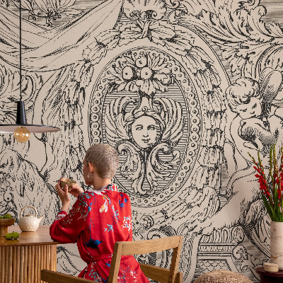 Fototapeta na míru do ložnice Bohatství ozdob