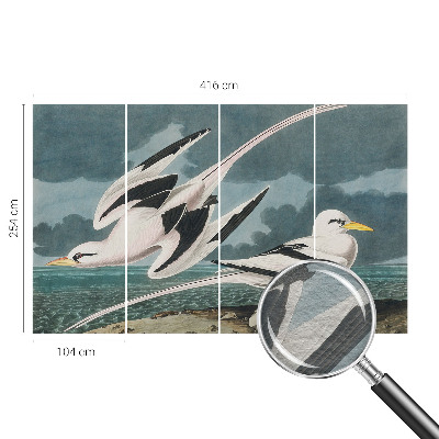 Vliesová fototapeta s potiskem Ptáci u moře