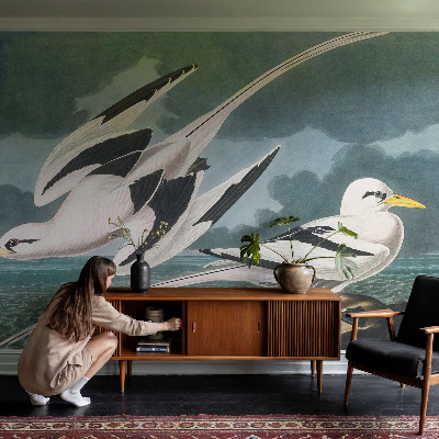 Vliesová fototapeta s potiskem Ptáci u moře