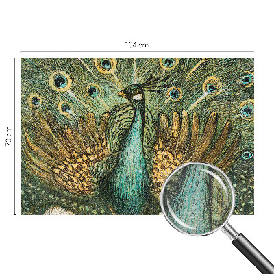 Fototapeta do obýváku Majestátní páv