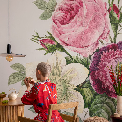 Fotografická tapeta vliesová Kytice květin