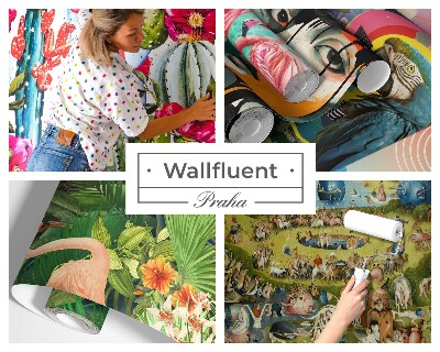 Dekorativní fototapeta na zeď Botanická ilustrace