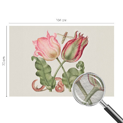 Vliesová fototapeta pro děti Tulipánová krása