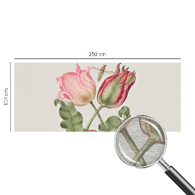 Vliesová fototapeta pro děti Tulipánová krása