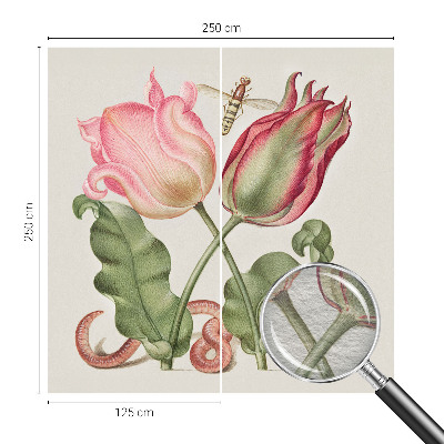 Vliesová fototapeta pro děti Tulipánová krása