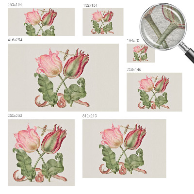 Vliesová fototapeta pro děti Tulipánová krása